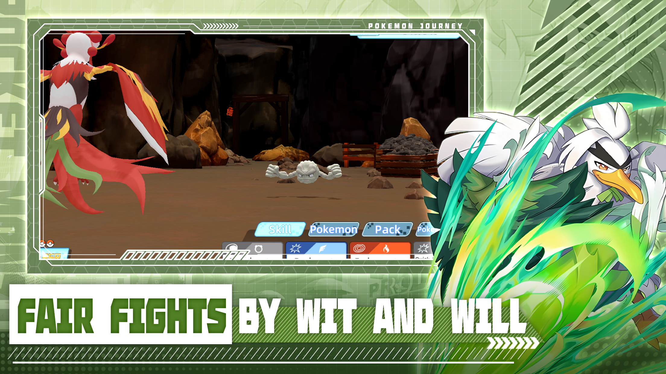 Écran de combat RPG PocketChampion